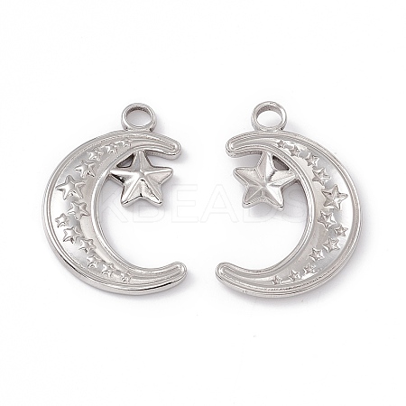Non-Tarnish 304 Stainless Steel Pendants X-STAS-K242-02P-1