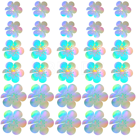 Laser Self-Adhesive 3D PVC Wall Stickers DIY-WH0013-69-1