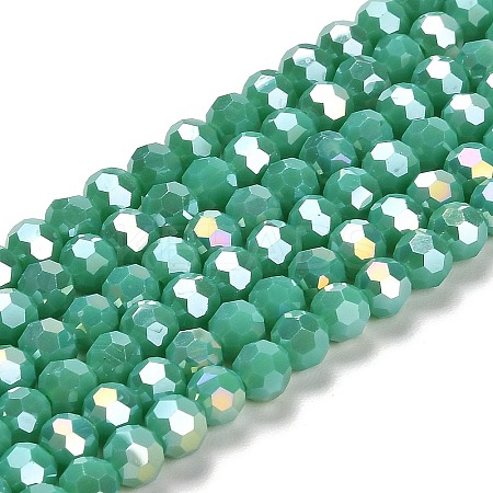 Opaque Glass Beads Stands EGLA-A035-P6mm-B13-1