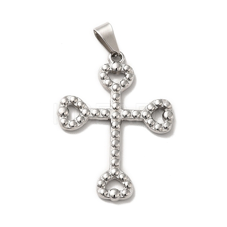 Non-Tarnish 304 Stainless Steel Pendants STAS-M311-04P-1