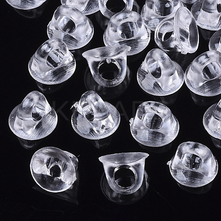 Transparent AS Plastic Charm Base Settings FIND-T064-006B-01-1