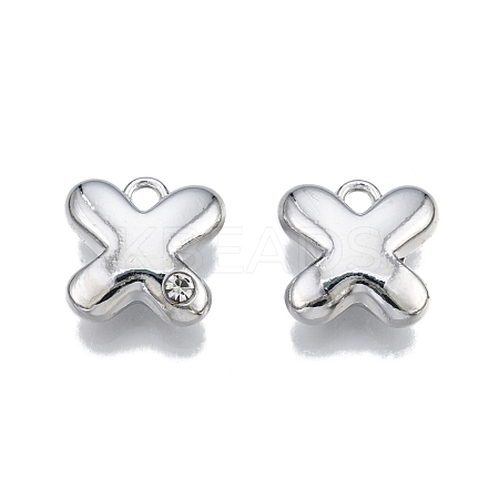 Rack Plating Alloy Charms PALLOY-N150-72P-1