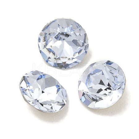Glass Rhinestone Cabochons RGLA-L029-13B-211-1