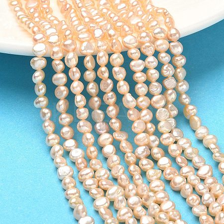 Natural Cultured Freshwater Pearl Beads Strands PEAR-C004-19B-03-1