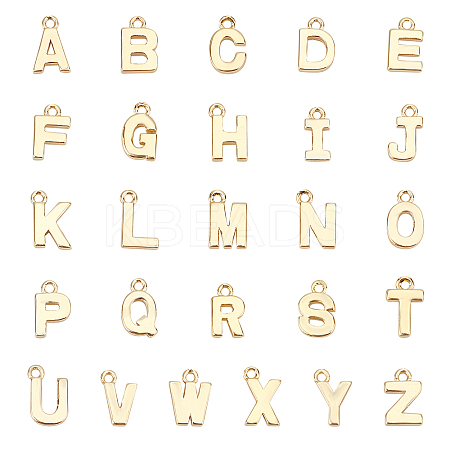 Brass Charms KK-PH0001-51G-1