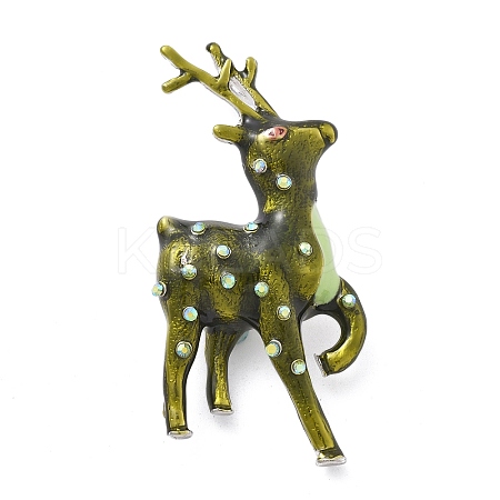 Sika Deer Enamel Pins JEWB-E041-15P-01-1