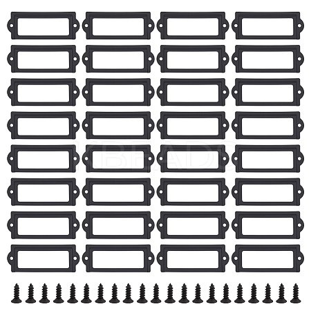 40Pcs Iron Label Frame FIND-MA0001-20EB-1