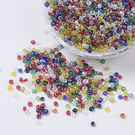 12/0 Grade A Round Glass Seed Beads SEED-Q011-FM-1