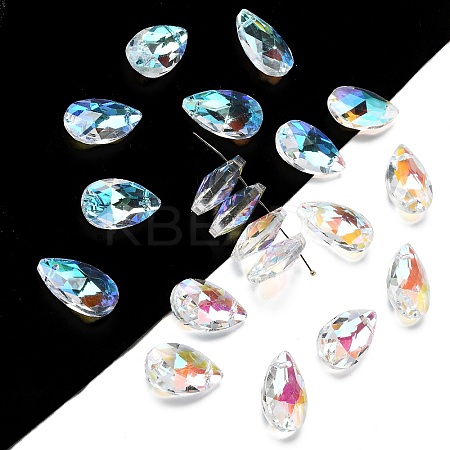 Glass Pendants LS-GLAA-22X13-28AB-1