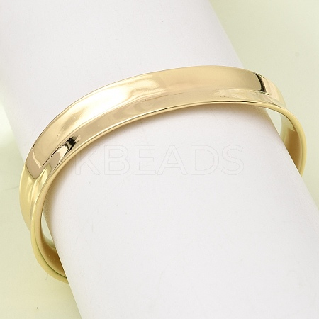 Brass Cuff Bangles BJEW-L718-02G-1