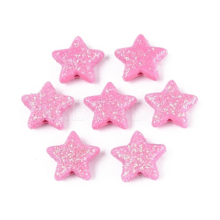 Opaque Acrylic Beads MACR-T033-05B-1