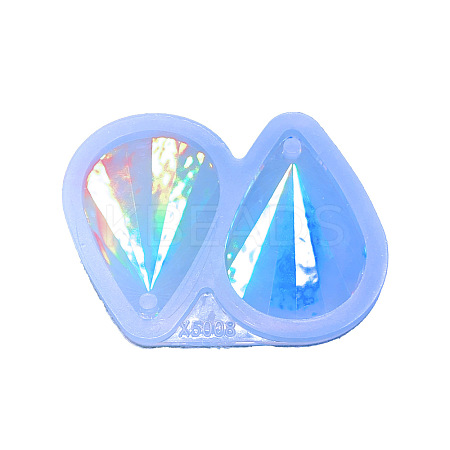 DIY Holographic Teardrop Pendant Food Grade Silicone Molds LS-RABO-PW0001-086C-1