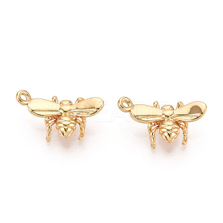 Brass Pendants KK-T078-15G-1