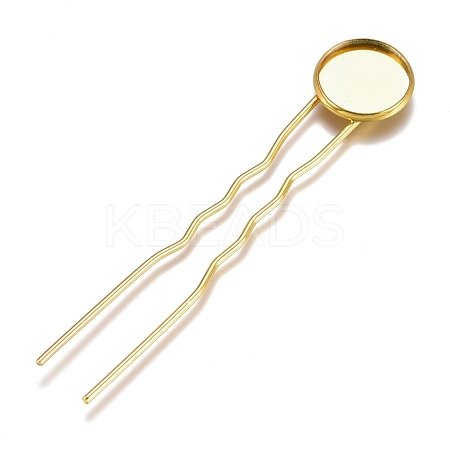 Iron Hair Fork Findings KK-M040-04C-G-1
