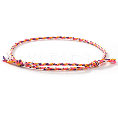 Bohemian Cotton Cord Braided Bracelets IT3177-8-1