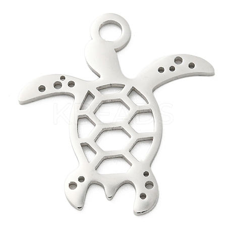 Non-Tarnish 304 Stainless Steel Pendants STAS-B056-10P-05-1