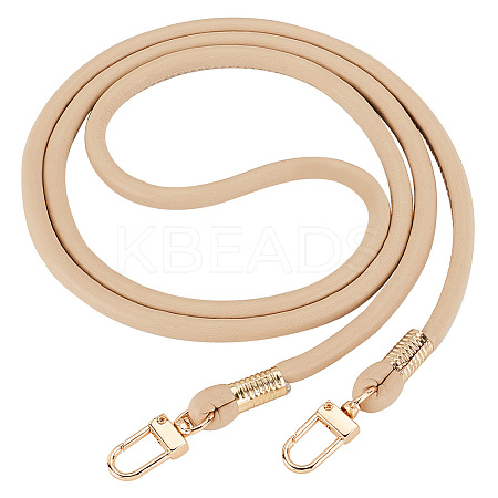 Universal Cell Phone Lanyard Crossbody Adjustable PU Leather Phone Lanyard AJEW-WH0470-47A-1