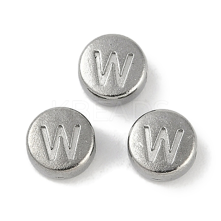 Anti-Tarnish 304 Stainless Steel Beads STAS-L082-019W-P-1