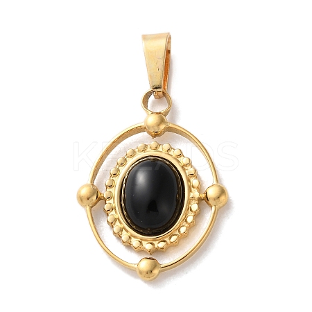 Natural Black Onyx(Dyed & Heated) Pendants STAS-C120-14G-07-1