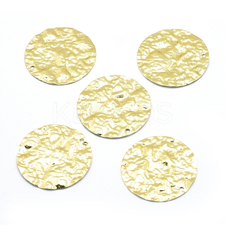 Brass Pendants KK-P155-14G-NR-1