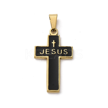 201 Stainless Steel Pendants STAS-C130-01D-G-1