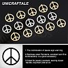 Unicraftale 20Pcs 2 Colors 201 Stainless Steel Pendants STAS-UN0032-02-5