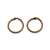 Brass Saw Cut Open Jump Rings KK-G514-01L-AB-1