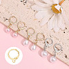 200Pcs 2 Colors Brass Leverback Earring Findings FIND-AR0004-93-8