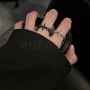 Alloy Cuff Rings for Couple FS-WGCE2E5-03-2