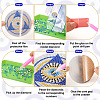 DIY Diamond Painting Evil Eye Theme Cup Mat Kits DIY-TAC0028-02-17