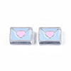 Transparent Acrylic Beads ACRC-S039-11A-2