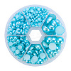 1Box ABS Plastic Imitation Pearl Dome Cabochons SACR-PH0001-19-1
