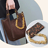 Zinc Alloy Twisted Ring Chain Bag Handles FIND-WH0436-47G-5