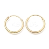 Brass Hoop Earrings EJEW-G474-01G-02-4