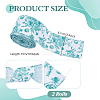 Polyester Satin Ribbon SRIB-WH0001-06A-2