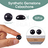 Synthetic Blue Goldstone Cabochons G-R416-12mm-34-3