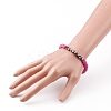 Polymer Clay Heishi Beads Stretch Bracelets BJEW-JB05905-02-5