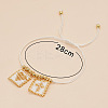 Bohemian Glass Seed Bead Charm Bracelets VG9637-5-1