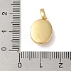 Rack Plating Brass with Synthetic Opal Pendants KK-S370-09G-01-3