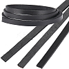 3Pcs Flat Leather Jewelry Cord WL-GF0001-16D-02-1