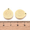 Religion 304 Stainless Steel Virgin Mary Pendants STAS-T073-04B-G-3