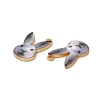 Rack Plating Alloy Enamel Pendants LS-ENAM-K050-04A-2
