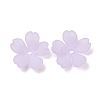 Frosted Acrylic Bead Caps AC-CBA1E6C-08D-1