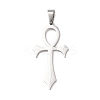 304 Stainless Steel Pendants STAS-P421-07P-1