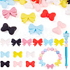 24Pcs 12 Styles Silicone Beads SIL-TA0002-93-1