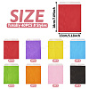 40Pcs 8 Colors Eco-Friendly Kraft Paper Bags AJEW-TA0001-70-4