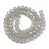 Electroplate Glass Beads Strands EGLA-A044-J1mm-L10-3