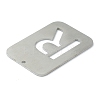 Non-Tarnish 304 Stainless Steel Pendants STAS-Y004-01P-49