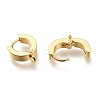 Ion Plating(IP) 304 Stainless Steel Huggie Hoop Earrings Findings X-STAS-I167-01C-G-3