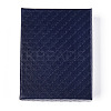 Rhombus Textured Cardboard Jewelry Boxes CBOX-T006-01H-2